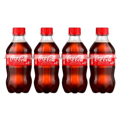 Coca-Cola Original Taste Soda, 12 fl oz, 8 count
