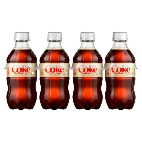 Diet Coke Caffeine Free Soda, 8 count, 12 fl oz