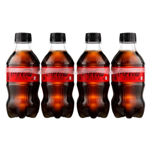 Coke Zero Sugar Diet Soda Soft Drink, 12 fl oz, 8 Pack