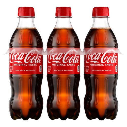 Coca-Cola Soda, 16.9 fl oz, 6 count