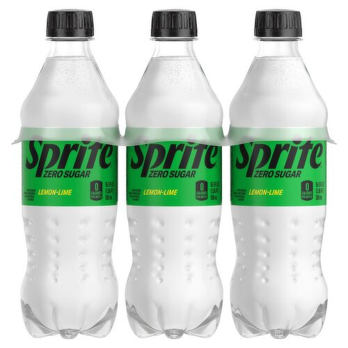 Sprite Zero Sugar Lemon-Lime Soda, 6 count, 16.9 fl oz