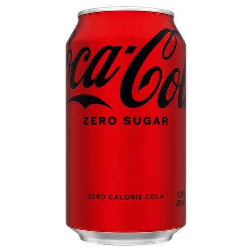 Coca-Cola Zero Sugar Cola, 12 fl oz