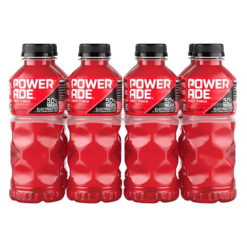 Powerade Fruit Punch Flavored Sports Drink, 20 fl oz