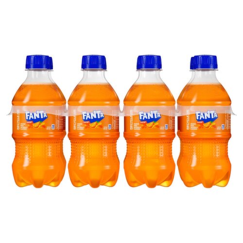 Fanta Orange Soda, 8 count, 12 fl oz