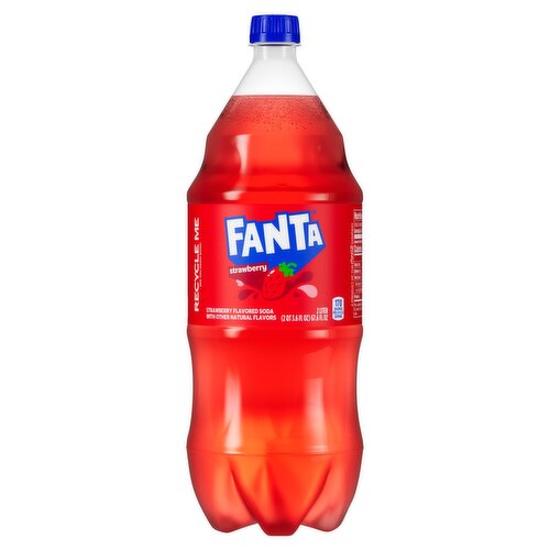 Fanta Strawberry Flavored Soda, 67.6 fl oz