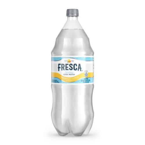 Fresca Grapefruit Citrus Original Sparkling Soda Water, 3.6 fl oz 0