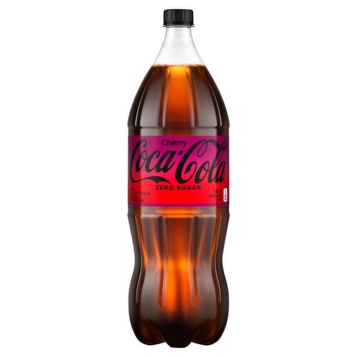 Coca-Cola Zero Sugar Cherry Flavored Soda, 2 liter