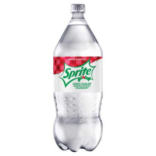 Sprite Winter Spiced Cranberry Zero Sugar Bottle, 2 Liter 