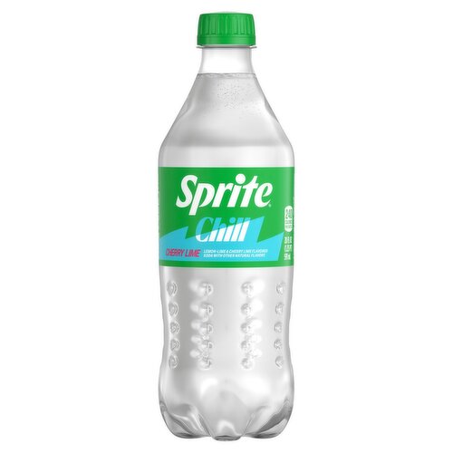 Sprite Chill Lemon-Lime & Cherry Lime Flavored Soda, 20 fl oz