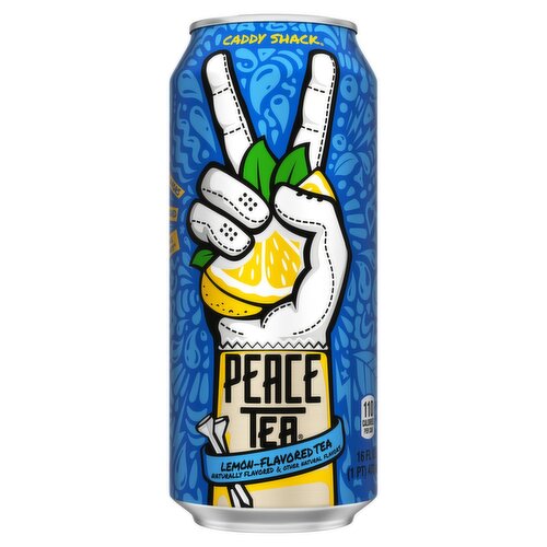 Peace Tea Caddy Shack Lemon-Flavored Tea, 16 fl oz