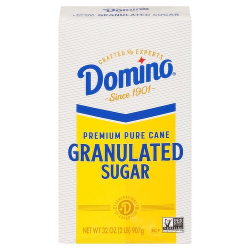 Domino Premium Pure Cane Granulated Sugar, 32 oz