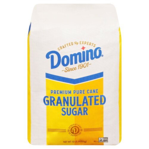 Domino Premium Pure Cane Granulated Sugar, 10 lb