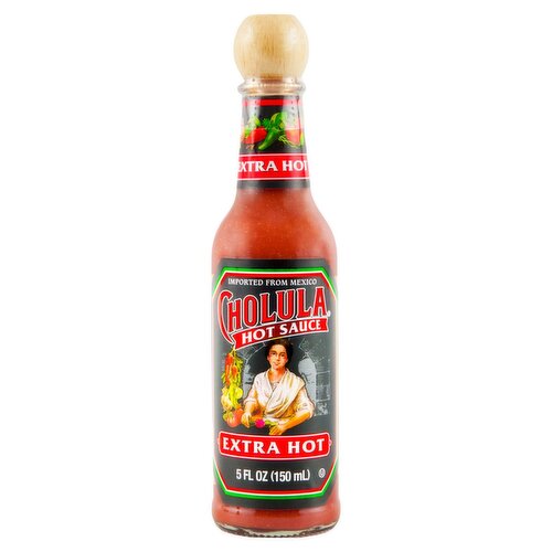 Cholula Extra Hot Sauce, 5 fl oz