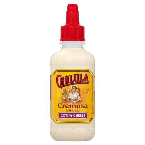 Cholula Cotija Cheese Cremosa Sauce, 8 fl oz