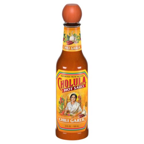 Cholula Chili Garlic Hot Sauce, 5 fl oz