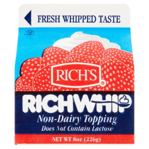 Rich's RichWhip Non-Dairy Topping, 8 oz