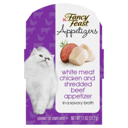 Purina Fancy Feast Appetizers Gourmet Cat Complement, 1.1 oz