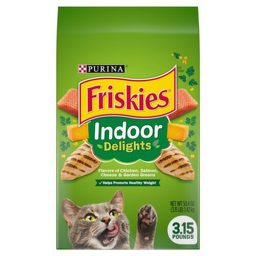 Purina Friskies Indoor Delights Cat Food, 50.4 oz