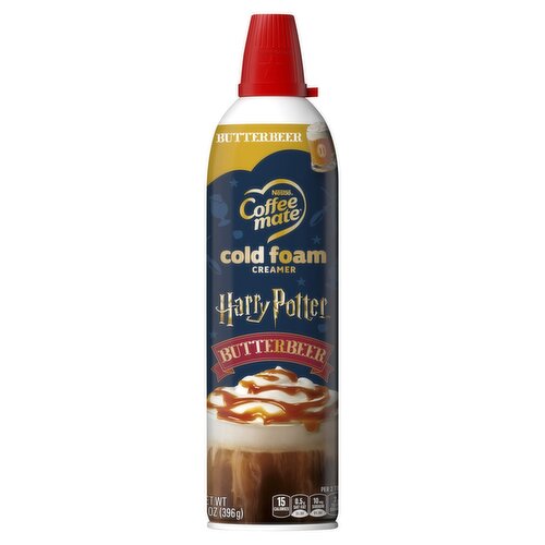 Nestlé Coffee Mate Harry Potter Butterbeer Cold Foam Creamer, 14 oz