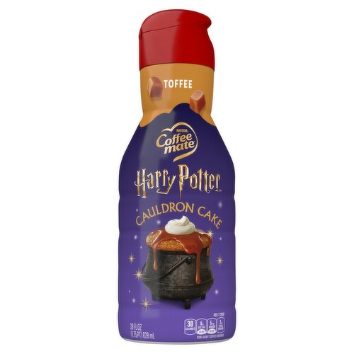 Nestlé Coffee Mate Harry Potter Toffee Cauldron Cake Non-Dairy Coffee Creamer, 28 fl oz