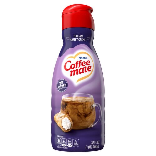 Nestlé Coffee Mate Italian Sweet Crème Non-Dairy Creamer, 32 fl oz