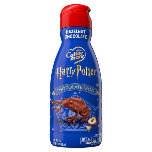 Nestlé Coffee Mate Harry Potter Hazelnut Chocolate Frog Non-Dairy Creamer, 32 fl oz