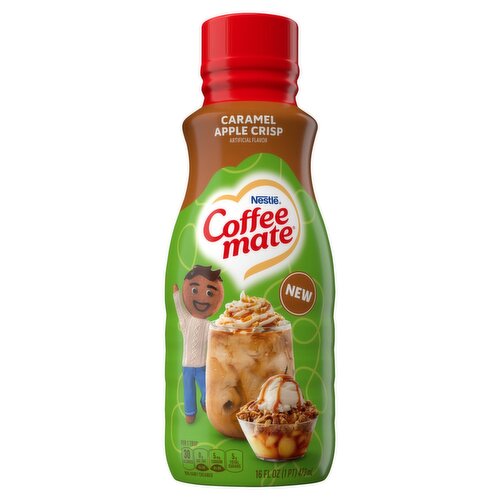 Nestlé Coffee Mate Caramel Apple Crisp Non-Dairy Creamer, 16 fl oz