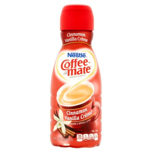 Nestlé Coffee Mate Vanilla + Cinnamon Duo Non-Dairy Creamer, 32 fl oz