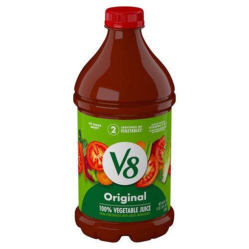 V8 Original 100% Vegetable Juice, 46 fl oz