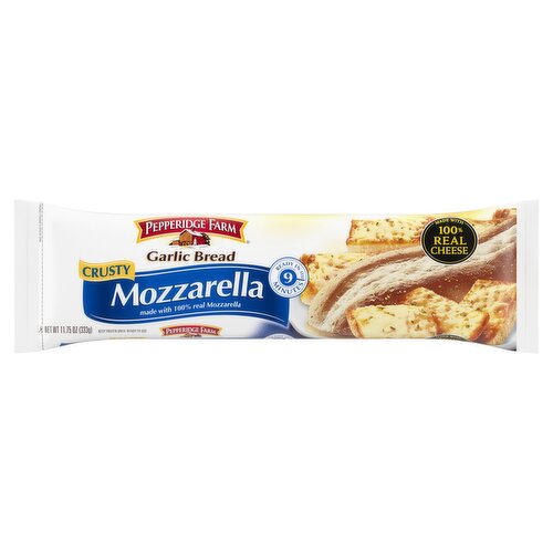 Pepperidge Farm Crusty Mozzarella Garlic Bread, 11.75 oz