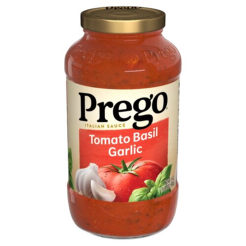 Prego Tomato Basil Garlic Italian Sauce, 24 oz