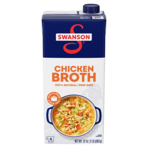 Swanson Chicken Broth, 32 oz