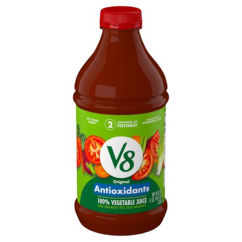 V8 Original Antioxidants 100% Vegetable Juice, 46 fl oz