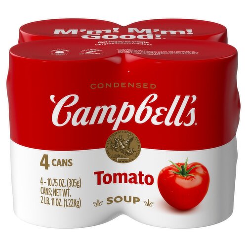 Campbell's Tomato Condensed Soup, 10.75 oz, 4 count