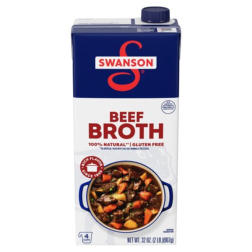 Swanson Beef Broth, 32 oz