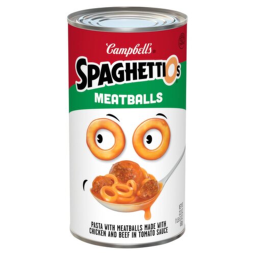 Campbell's Spaghettios Pasta with Meatballs, 22.2 oz