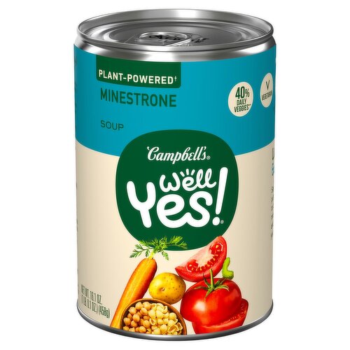 Campbell's Well Yes! Minestrone Soup, 16.1 oz