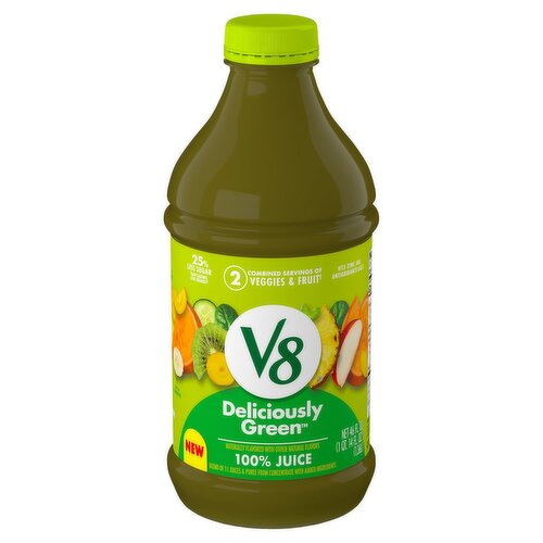 V8 Deliciously Green 100% Juice, 46 fl oz