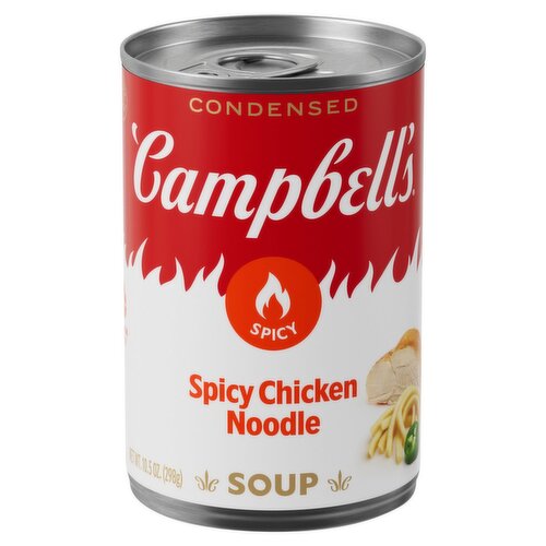 Campbell's Condensed Spicy Chicken Noodle Soup, 10.5 oz