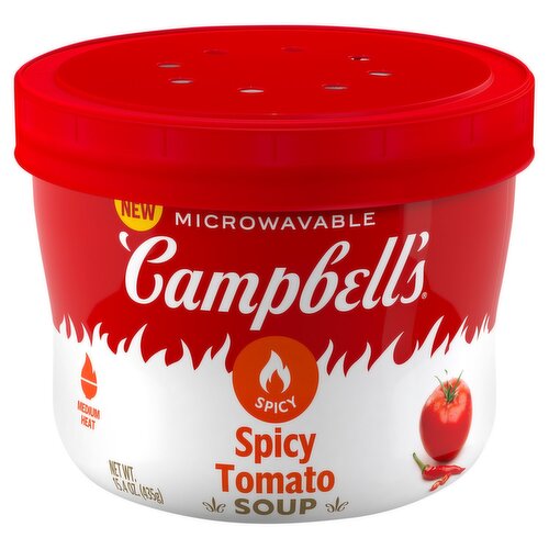 Campbell's Spicy Tomato Soup, 15.4 oz