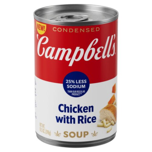 Campbell's Condensed Chicken with Rice Soup, 10.5 oz