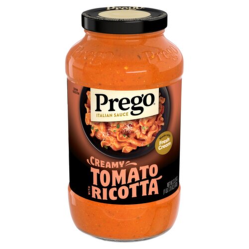 Prego Creamy Tomato with Ricotta Italian Sauce, 23.75 oz