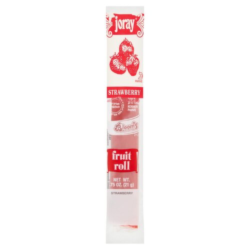 Joray Strawberry Fruit Roll, 75 oz