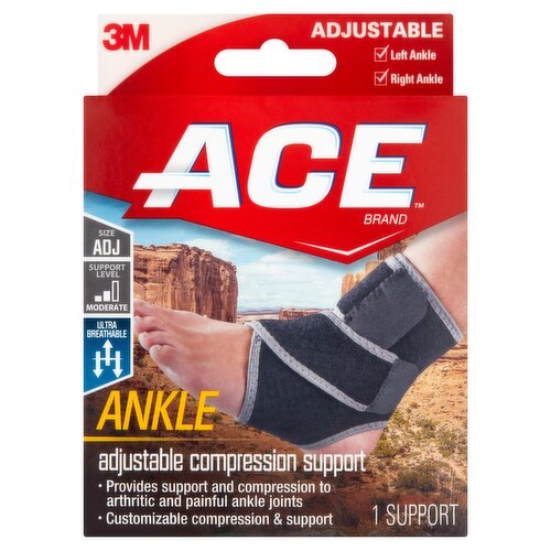 3M Ace Adjustable Compression Ankle Support
