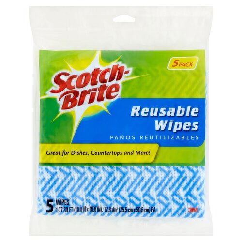 Scotch-Brite® Reusable Wipes