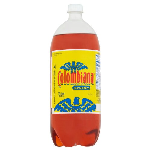 Colombiana Kola Flavored Soda, 2 Liters