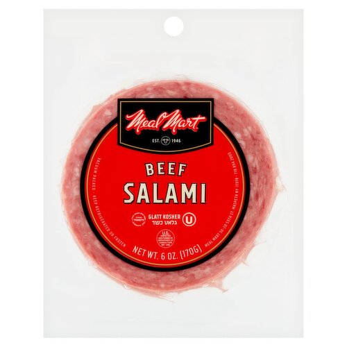 Meal Mart Beef Salami, 6 oz