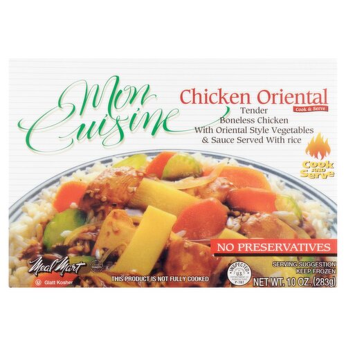 Meal Mart Mon Cuisine Chicken Oriental, 10 oz