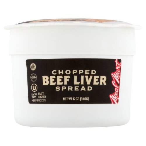 Meal Mart Chopped Beef Liver Spread, 12 oz