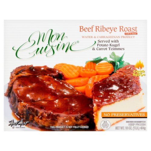 Meal Mart Mon Cuisine Beef Ribeye Roast, 16 oz